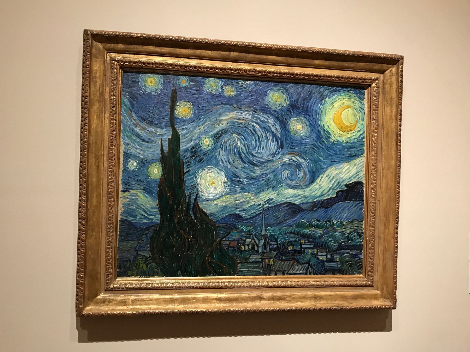 Das Gemälde „Sternennacht“ von Vincent van Gogh – MoMa