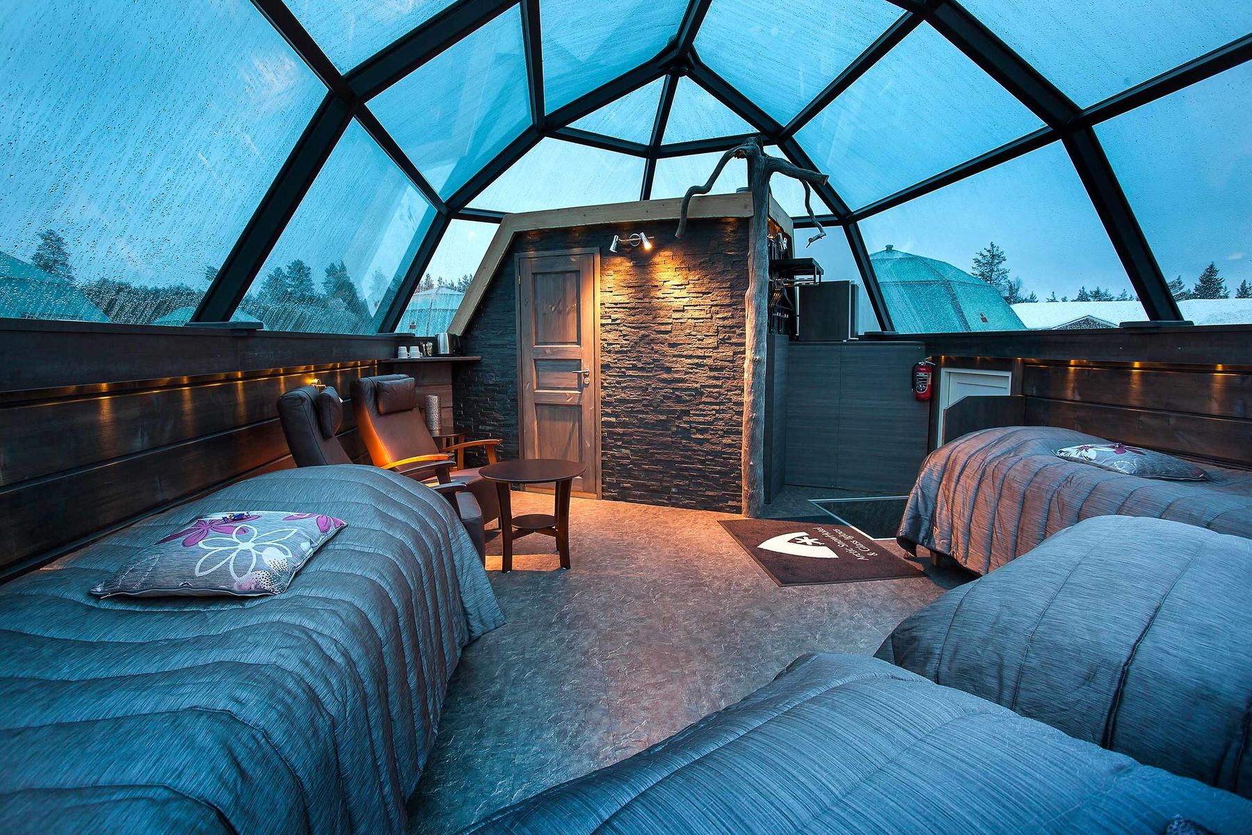 Family Glass Igloos - Arctic SnowHotel & Glass Igloos