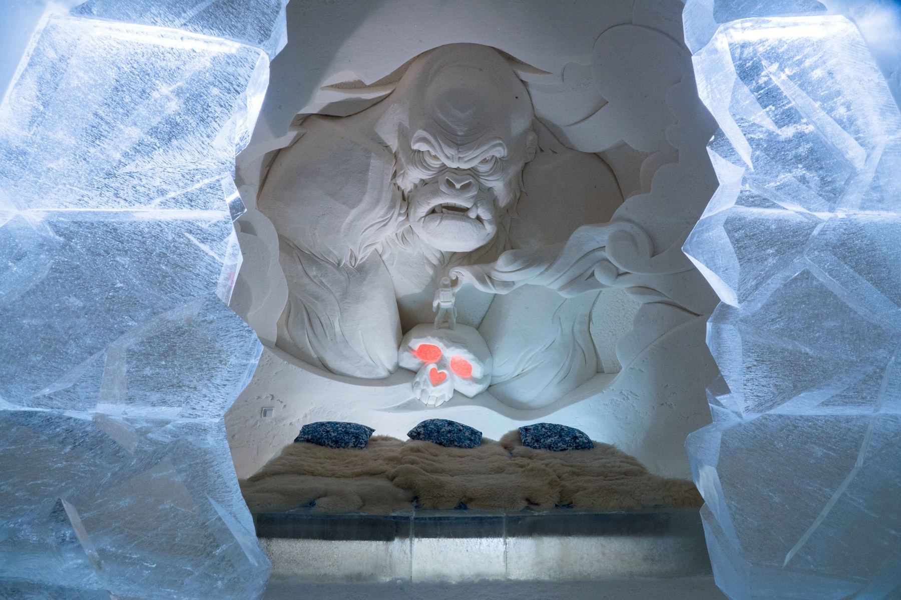 Snow Hotel Zimmer