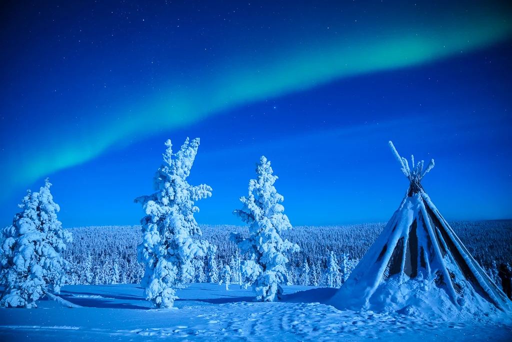 Winter wonderland Lapland, Finland